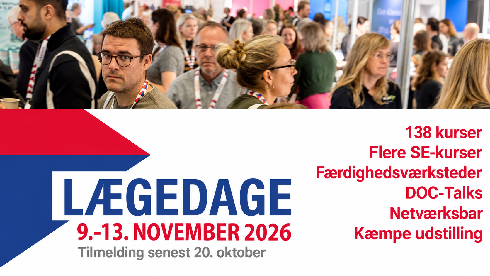 Tilmeld dig Lægedage 2026