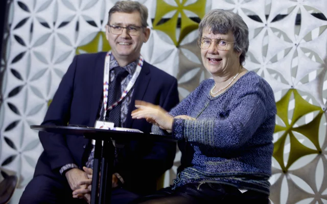 Formanden for PLO og formanden for DSAM