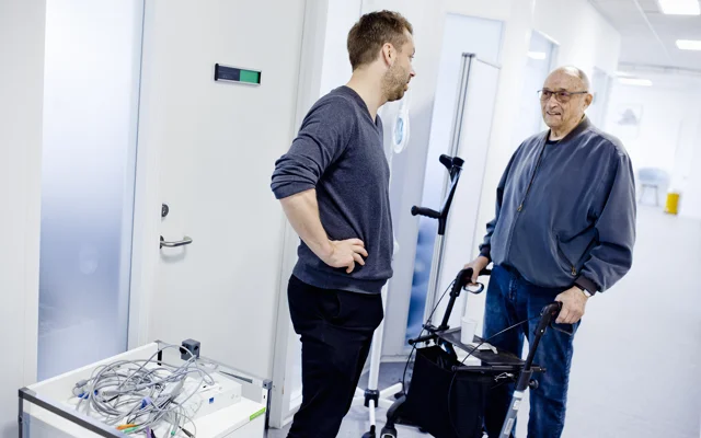 Samtale læge og patient