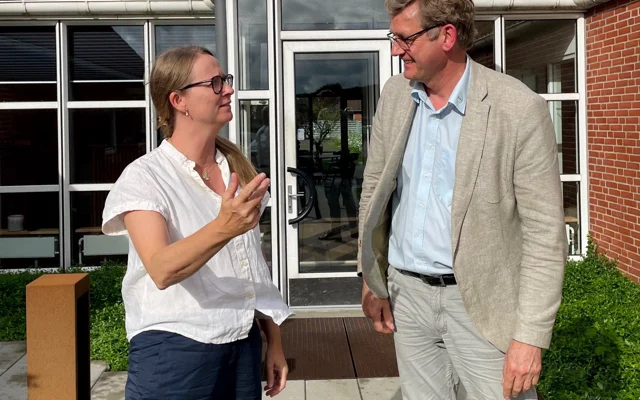 Jørgen Skadborg besøger læge i Ringkøbing