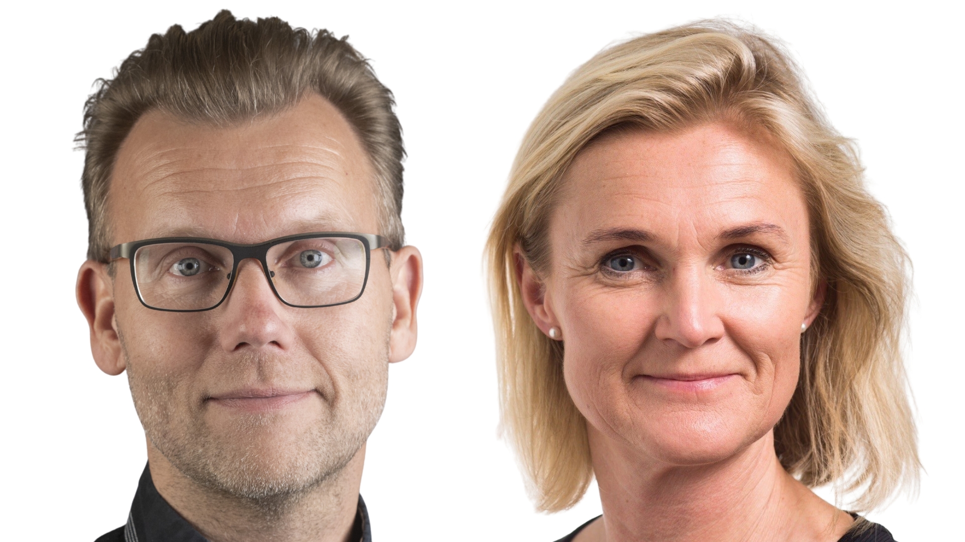 tv: Michael Haslund, th: Birgitte Ries