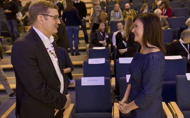 Skadborg og Løhde over for hinanden på Lægedage 2024