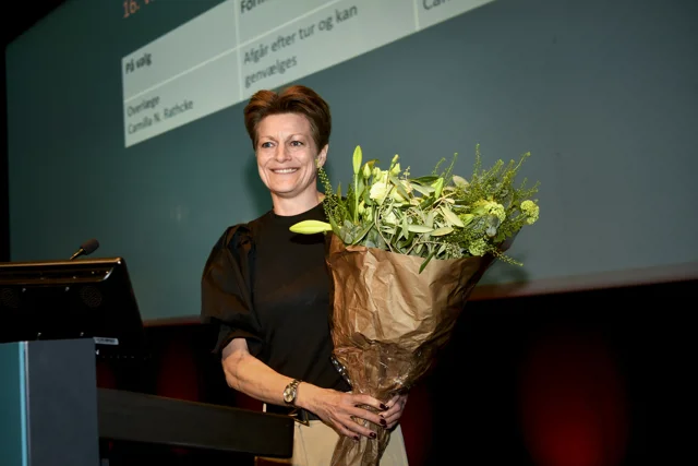 Lægemøde 2023 - Camilla Noelle Rathcke er genvalgt for yderligere to år som Lægeforeningens formand